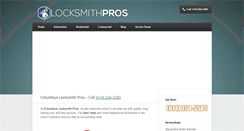 Desktop Screenshot of columbuslocksmithpros.com